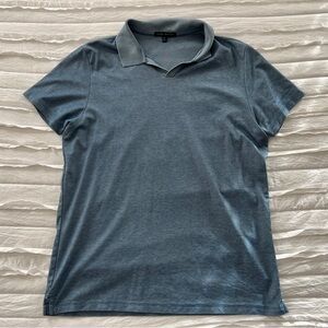 Robert Barakett Polo Blue Johnny Collar